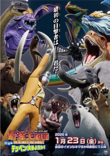Sai-Kyo-Oh! Zukan: The Ultimate Tournament Tokubetsu-hen Teppen Kimeyō ka! Cover